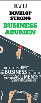How To Develop Strong Business Acumen Business Strategy Business Etiquette Development
