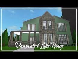 Roblox Welcome To Bloxburg Renovated Lake House Youtube Lake House House Plans Mansion House Plans With Pictures