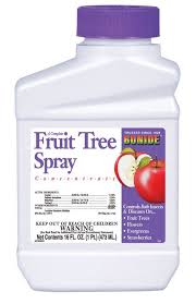 Mix 2 tablespoons of monterey fruit tree spray plus per gallon of water and thoroughly apply to all leaf surfaces including the undersides of the leaves. Bonide Products Pt Fruit Tree Spray Insec Buy Online In Angola At Angola Desertcart Com Productid 118821668