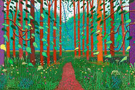 1988 david hockney nichols canyon 39 x 24 museum art vintage exhibition poster. Where To Buy David Hockney Prints Posters Art Moma Uk