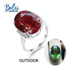 Color Change Gemstone Diaspore Rings 925 Sterling Sliver Created Fashion Jewelry Ebay Diaspore Ring Color Change Gemstones Rings