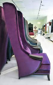 But with our chairs, there's no reason to lack seating for everyone. High Back Wing Chair Duchess Purple