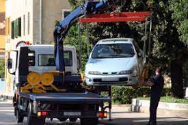 Das gezogene auto könnte z.b. Abgemeldetes Auto Abschleppen Im Offentlichen Raum