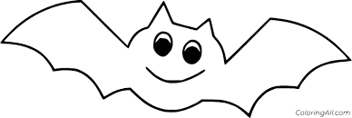 40+ simple halloween coloring pages for printing and coloring. Halloween Bat Coloring Pages Coloringall