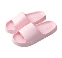 Dpityserensio Home Indoor EVA Slide Sandals Non-slip Men Women Household Sandals and Slippers Pink 7.5(39-40)