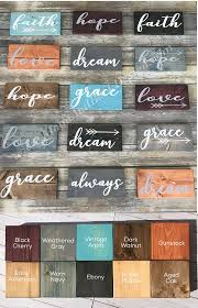 Create Your Own Wall Of Inspiration Small Wooden Signs Hand Painted With One Word Inspirational Words Are Wooden Signs Custom Wooden Signs Wooden Signs Diy