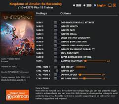 Kingdoms Of Amalur Re Reckoning Trainer Fling Trainer Pc Game Cheats And Mods