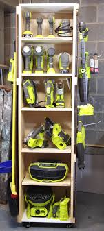 Diy Power Tool Storage Unit On Wheels Create And Babble