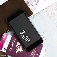 Premium Mobile Phone Screen Mockup Template Free Image By Rawpixel Com Phone Mockup Template Brochure Design Template