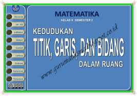 Ppt kumpulan soal ujian nasional ruang dimensi tiga contoh lingkup biologi beserta ppt kumpulan soal ujian nasional ruang dimensi tiga. Media Dimensi Tiga Gurumatik Sma