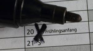 Bei der tagundnachtgleiche überquert der zenit der sonne die linie des äquators. Fruher Fruhling Duda News