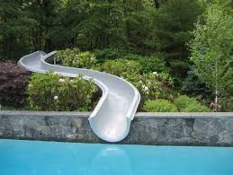 Pin By Connie Lorraine On Outdoor Living And Entertaining Backyard Pool Hillside Pool Pool Landscaping