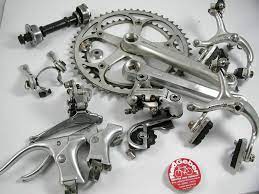 Shimano golden arrow chainring 42 tooth vgc forged 5 bolt 130 bcd 3/32. Gebraucht Shimano Gruppe Golden Arrow Um 1985 9 Komponenten