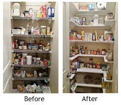 Wrap Around Shelving In Pantry Instead Of Deep Wire Shelving Where Things Disap Pantry Remodel Pantry Makeover Pantry Design