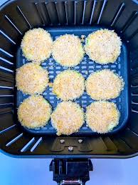 I just think they hold up better in the air fryer if they are a little thicker. Easy Air Fryer Zucchini Chips Video