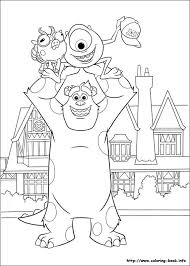 Epingle Par Clemence Portes Sur D I S N E Y Coloriage Monstre Coloriage Coloriage A Colorier