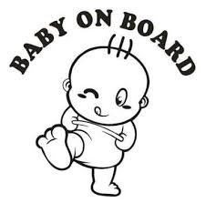 Baby On Board Silhouet Cameo Projecten Baby Tekening Silhouet Cameo