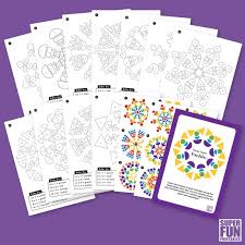 Multiplication Mandalas The Craft Train Times Tables Shape Coloring Pages Multiplication