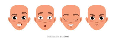 Human Emotions Happiness Laughter Joy Cartoon Stock Vector (Royalty Free)  239010823