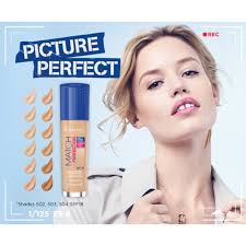 The foundation is designed to perfect, protect and hydrate your skin with weightless, traceless and invisible coverage. Rimmel Match Perfection Foundation Shopee Malaysia