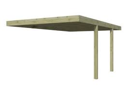 Gardenas Qb Carport Aanbouw 300x500 Cm Hout Hubo Carport Hout Golfplaten