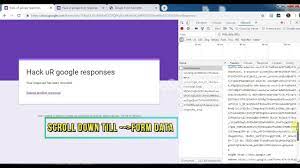 If you've ever given a survey or quiz in google forms, you know how helpful they can be. Google Form Responses Hack 2019 Youtube