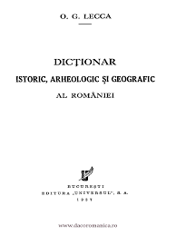 Descopera anunturi de joburi in alexandria. 71024463 Dictionar Istoric