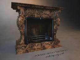Arhigreg Design 3d Models 3d Model Fireplace Marble Fireplaces