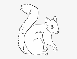 Some red squirrel coloring may be available for free. Squirrel Coloring Page Clip Art Of Squirrel In Black And White Png Image Transparent Png Free Download On Seekpng