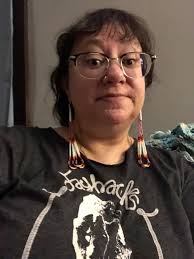 Earrings: Custom-made by talented friend, amiga