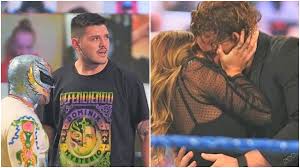 Aalyah refused to do so and instead hugged and kissed murphy. Aalyah Mysterios Kiss Buddy Murphy On Smackdown Youtube