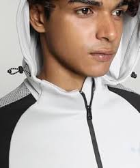 PUMA EVOSTRIPE Full-Zip Men's Hoodie Slim Gray Small : Amazon.com.au:  Clothing, Shoes & Accessories