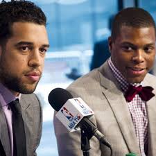Raptors introduce new acquisitions Kyle Lowry and Landry Fields