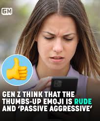 Young people say the emoji is 'super rude' 😳