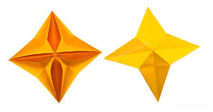 How To Make An Easy Origami 4 Point Star 1 Folding Instructions Origami Guide Origami Easy Origami Models Origami Guide