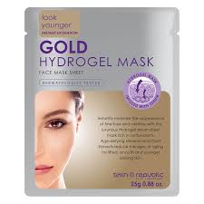 skin republic gold hydrogel face mask