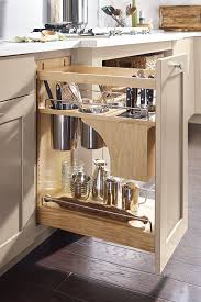 The Base Utensil Pantry Pullout Cabinet With Knife Block Has Movable Rods T Kitchen Cabinets Storage Organizers Kitchen Utensil Storage Kitchen Cabinet Storage