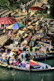 Surreal Floating Market Thailand Vacation Thailand Travel Visit Thailand
