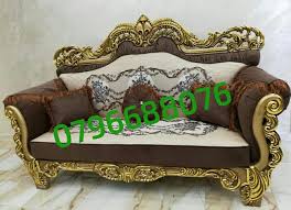مفروشات أريج طقم كنب ملوكي استيراد دمياط تلبيس ورق ذهب Facebook