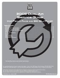 2002 Dual Air Service Guide Manualzz Com
