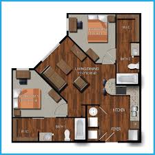 College Station Two Bedroom Apartments Floor Plans Bedroom Floor Plans 2 Bedroom Floor Plans