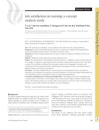 Kuasai manajemen sdm dan fungsi hrd untuk manajer lini non hr dalam iklim perubahan organisasi bisnis yang cepat. Pdf Job Satisfaction In Nursing A Concept Analysis Study