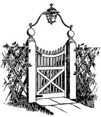 Wooden Garden Gate Designs Wooden Garden Gate Wooden Gates Victorian Gardens