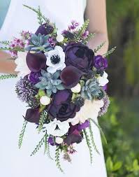As many as eight blooms grow on one stalk, and they come in multiple colors like white, yellow, red, purple and pink. Pin By Rhiannon Goshow Snook On Wedding In 2021 Wedding Bouquets Purple Bridal Bouquet Purple Wedding Bouquets