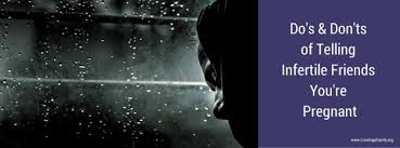 If it takes longer than a year, it's a good idea to schedule a visit with your doctor to discuss fertility, and this timeline drops to 6 months if you're over 35. Do S Don Ts Of Telling Infertile Friends You Re Pregnant