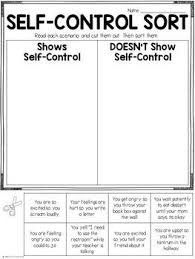 Character Education Self Control Lesson And Printables Social Skills Lessons Social Emotional Learning Counseling Lessons