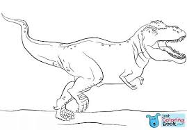 Pin Di Dinosaur Coloring Page