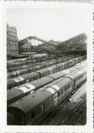 Rail Station With Us Army Hospital Trains Paris The Digital Collections Of The National Wwii Museum Oral Histories Us Army Oral History Train