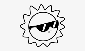 Sunglasses coloring page at primarygames free sunglasses coloring page printable. Sun With Sunglasses Coloring Page 600x470 Png Download Pngkit