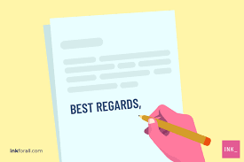 Cover letter examples in different styles, for multiple industries. Best Regards And Other Alternative Ways To End An Email Ink Blog